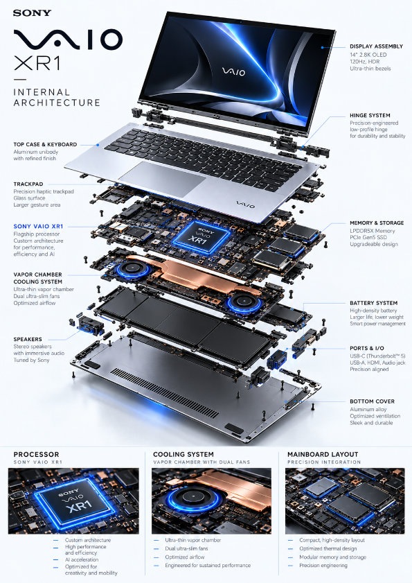 VAIO XR1 — design exploration 2