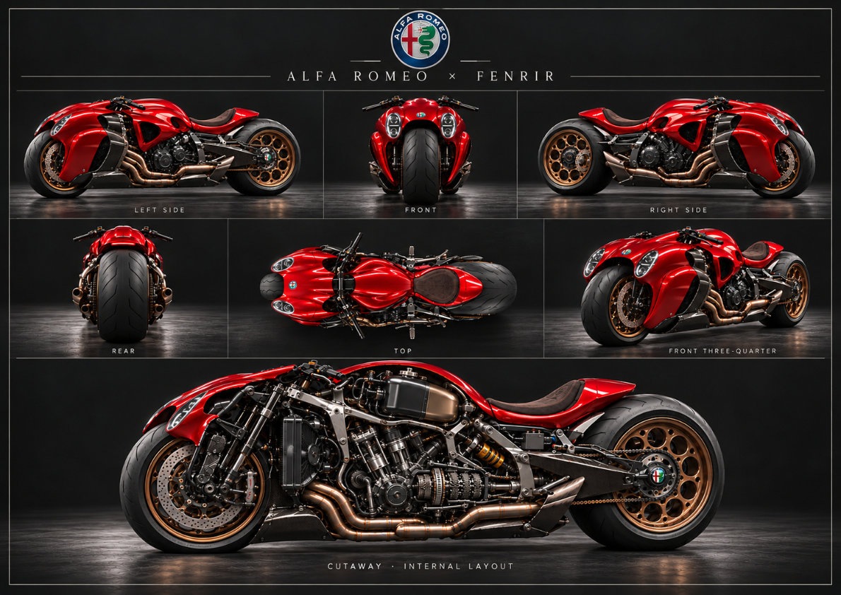 Alfa Romeo Fenrir — design exploration 1